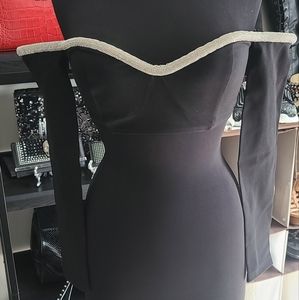 Absolutely Gorgeous Rhinestone Off Shoulder Crop Top!!